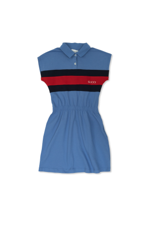 Dress with collar