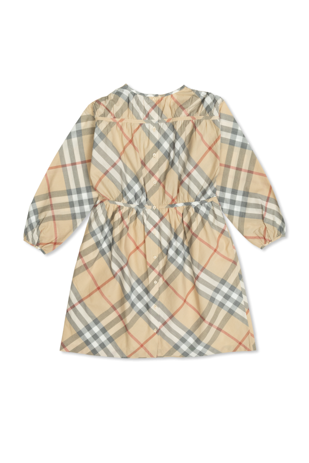 Burberry Kids Dress with check pattern