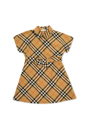 Burberry Kids check pattern dress