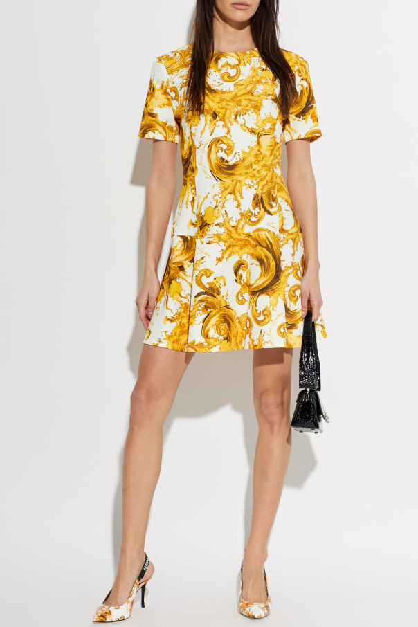 Versace Jeans Couture Vestido con estampado "barocco"