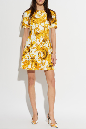 Versace Jeans Couture Vestido con estampado "barocco"