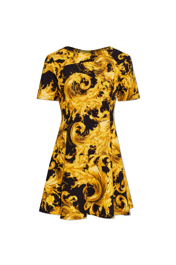 Dress with 'barocco' pattern od Versace Jeans Couture