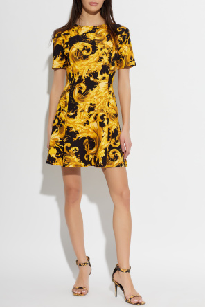 Versace Jeans Couture Dress with 'barocco' pattern