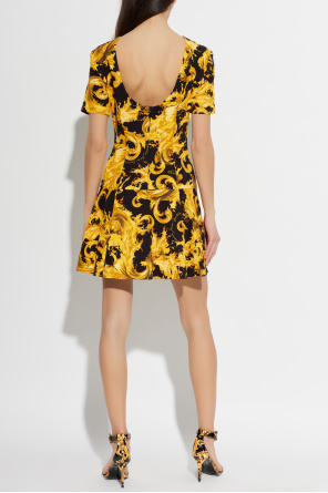 Versace Jeans Couture Dress with 'barocco' pattern