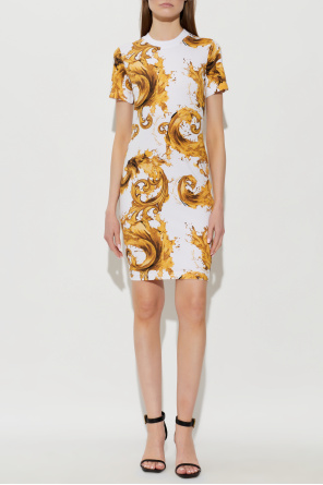 Versace Jeans Couture Vestido con estampado "barocco"