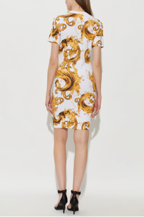 Versace Jeans Couture Vestido con estampado "barocco"