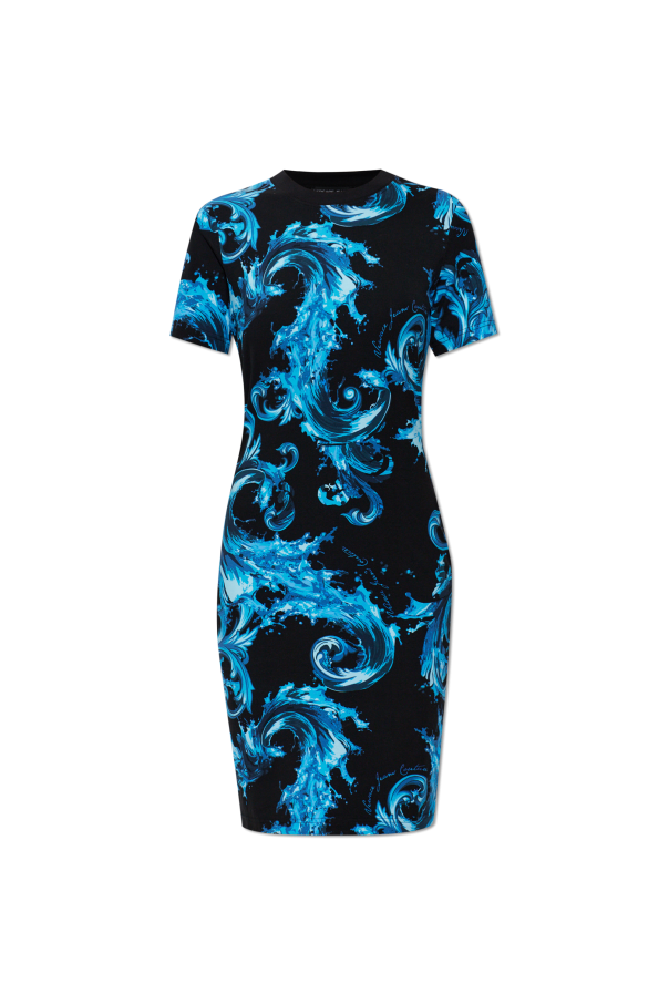 Dress with 'barocco' pattern od Versace Jeans Couture