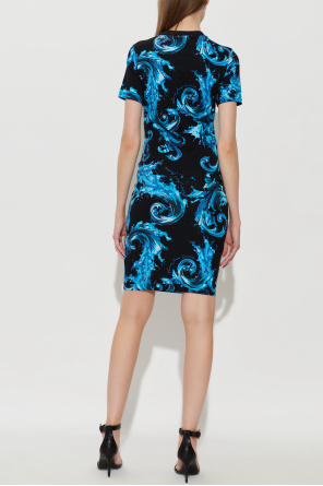 Versace Jeans Couture Vestido con estampado "barocco"