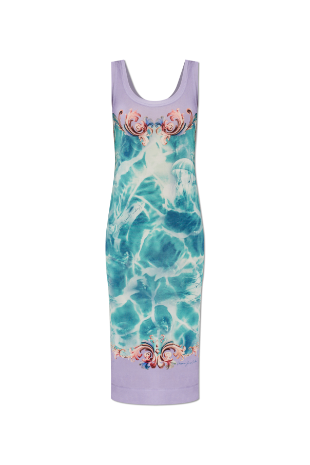 Fitted strap dress od Versace Jeans Couture