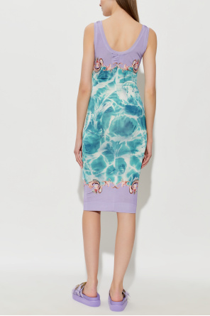 Versace Jeans Couture Vestido ajustado de tirantes