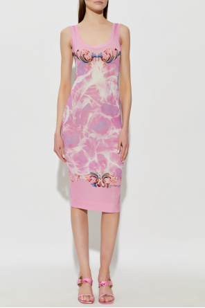 Versace Jeans Couture Fitted strap dress