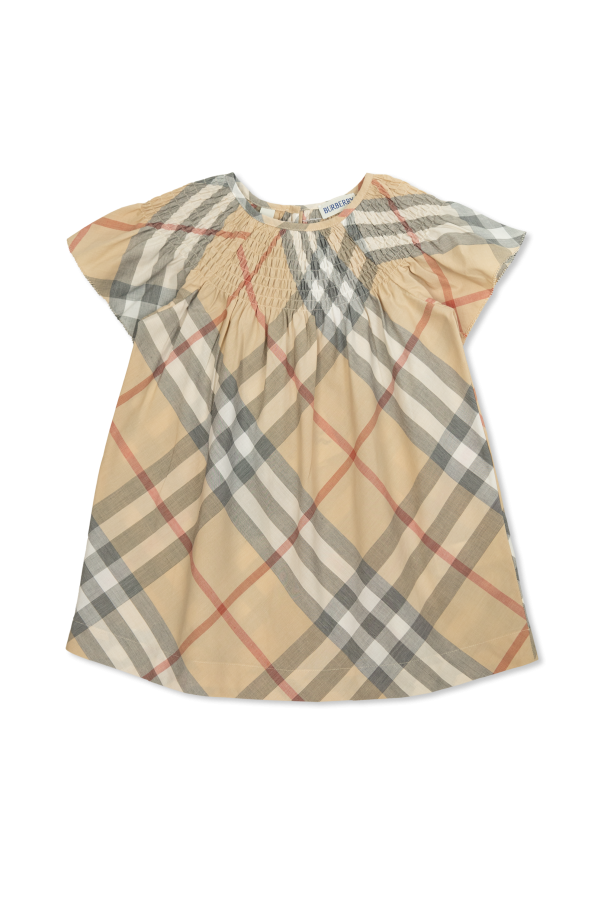 Burberry Kids Dress with check pattern