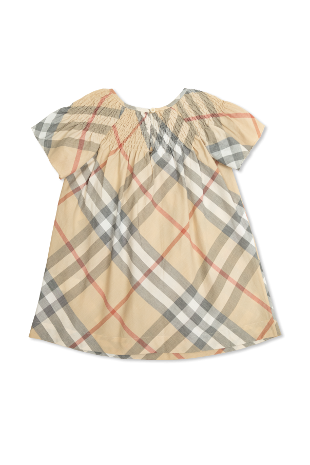 Burberry Kids Dress with check pattern