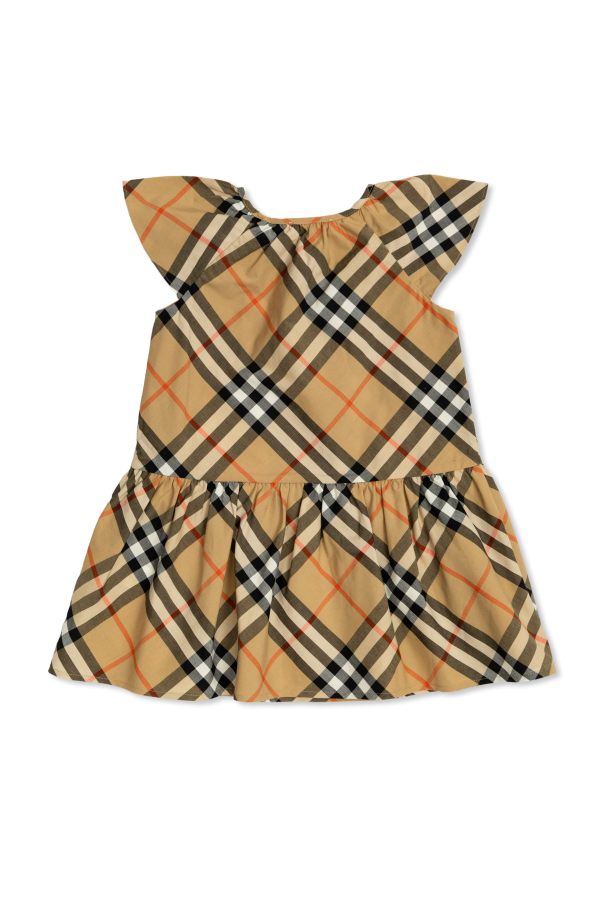 Burberry Kids Dress with check pattern