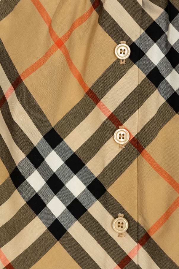 Burberry Kids Dress with check pattern
