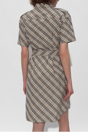 Burberry Vestido a cuadros