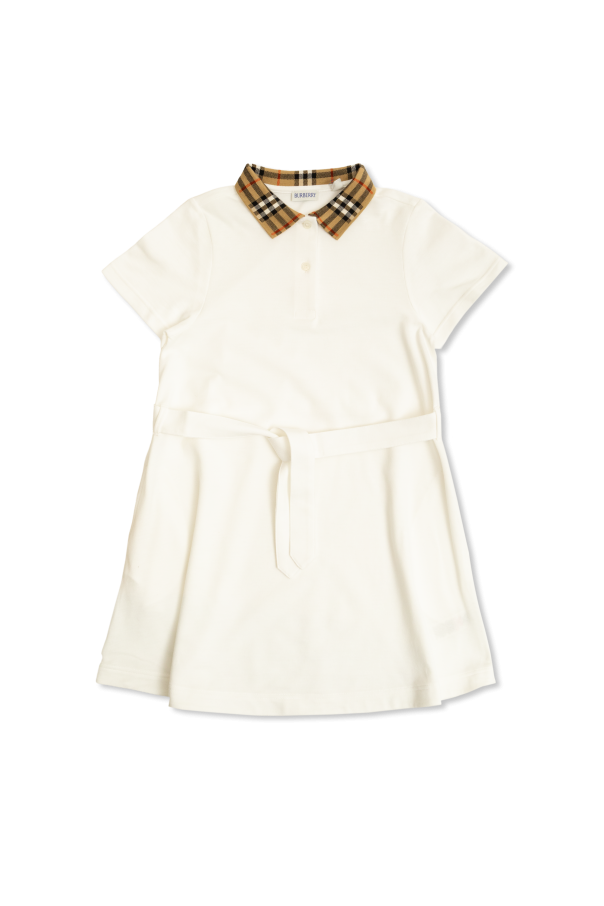 Cotton polo dress od Burberry Kids