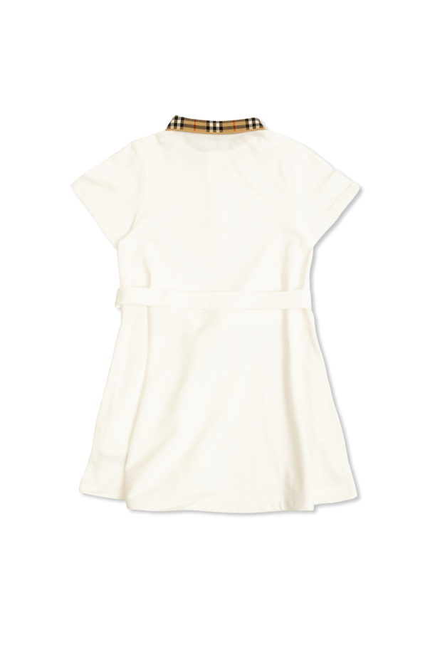 Burberry Kids Cotton polo dress