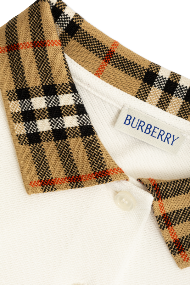 Burberry Kids Cotton polo dress