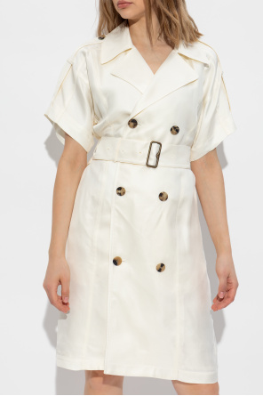 Burberry Vestido con cinturón