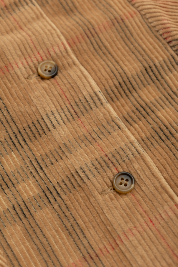 Burberry Kids Vestido de pana sin mangas