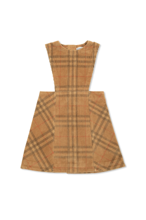 Ärmelloses Cordkleid