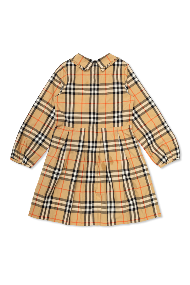 Burberry Kids Kleid mit Karomuster