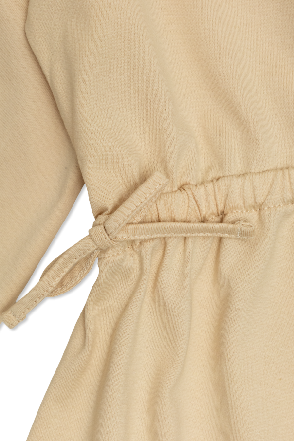 Burberry Kids Vestido com logotipo estampado