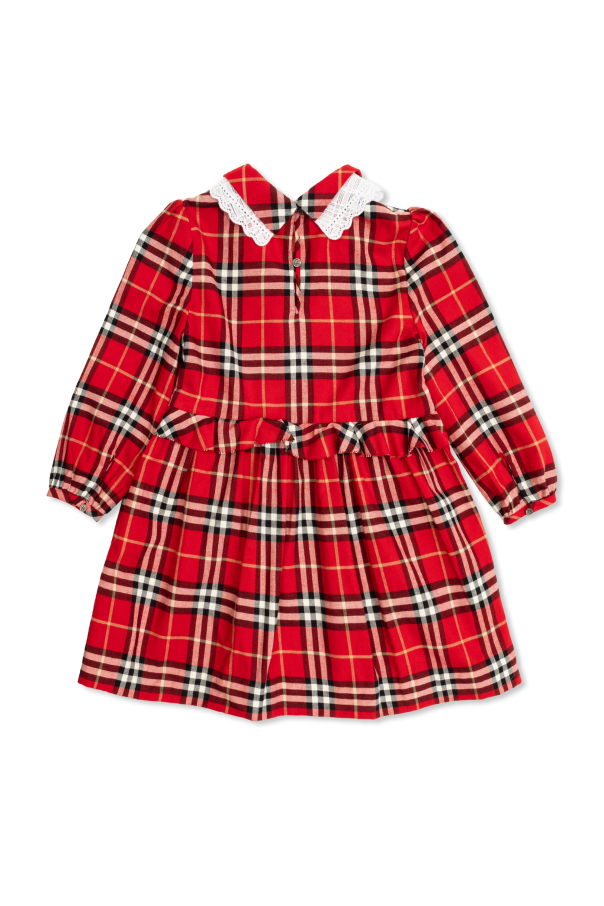 Burberry Kids Plaid pattern dress