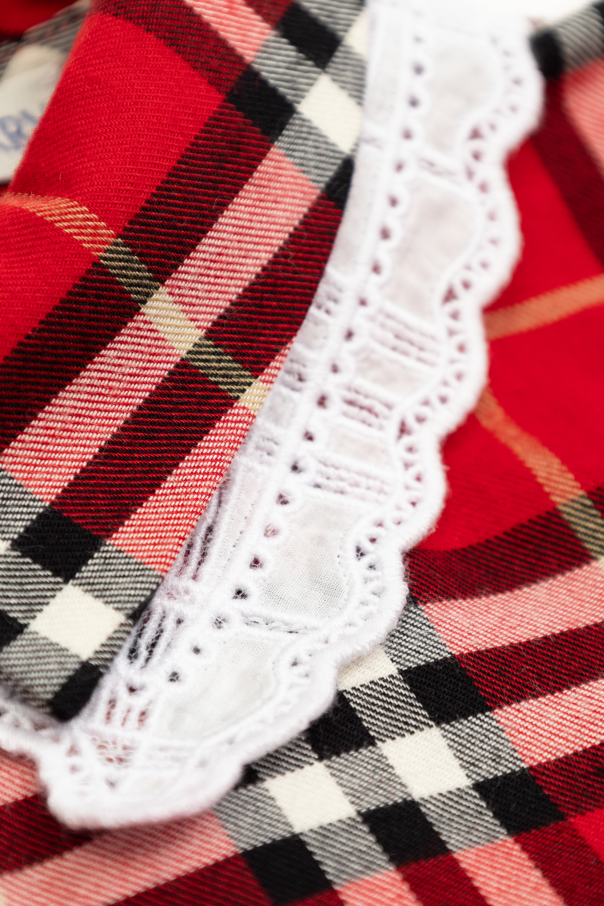 Burberry Kids Plaid pattern dress