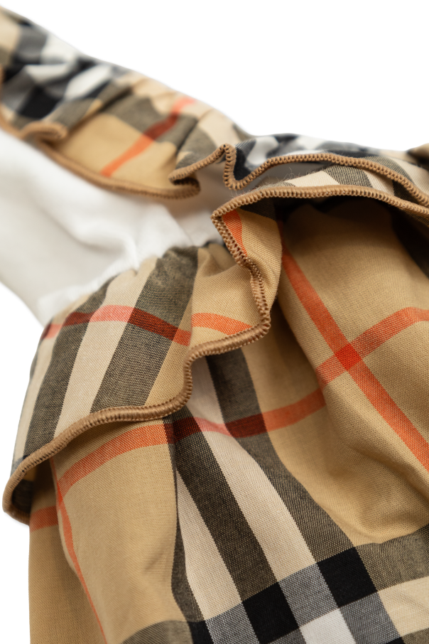Burberry Kids Dress with check pattern