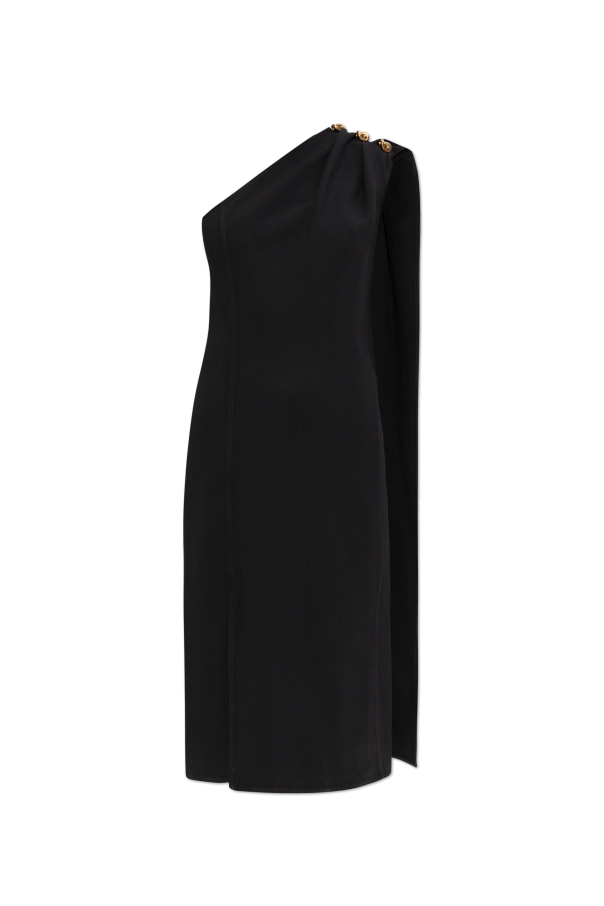 One-shoulder dress od Bottega Veneta