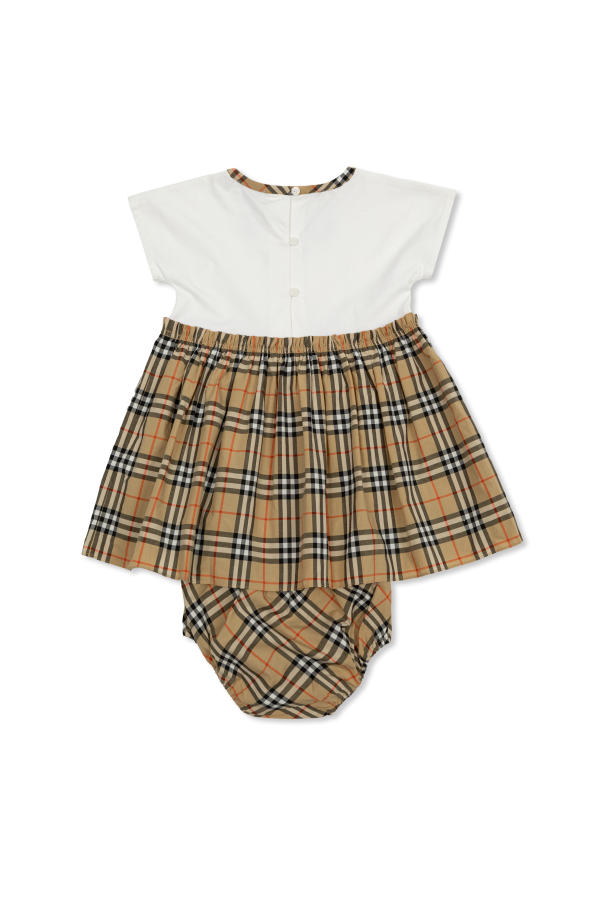 Burberry Kids Plaid pattern dress
