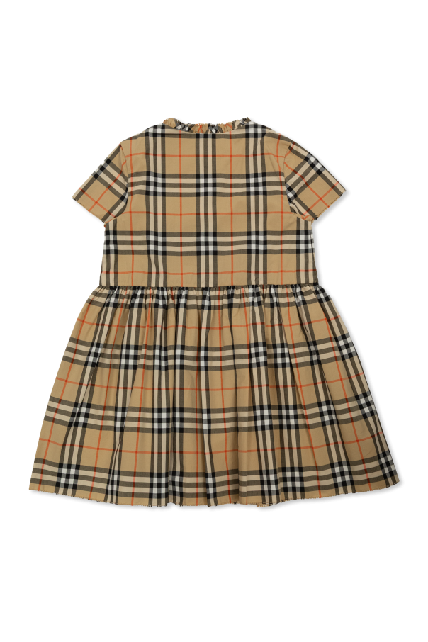 Burberry Kids Plaid pattern dress