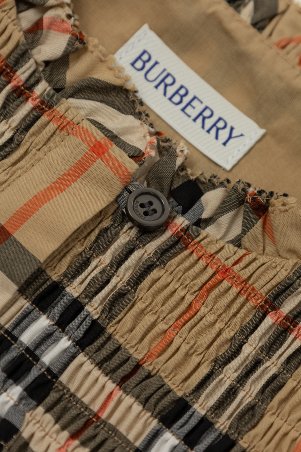Burberry Kids Plaid pattern dress