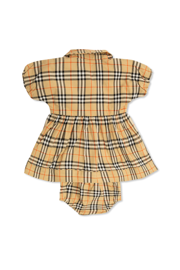 Burberry Kids Plaid pattern dress
