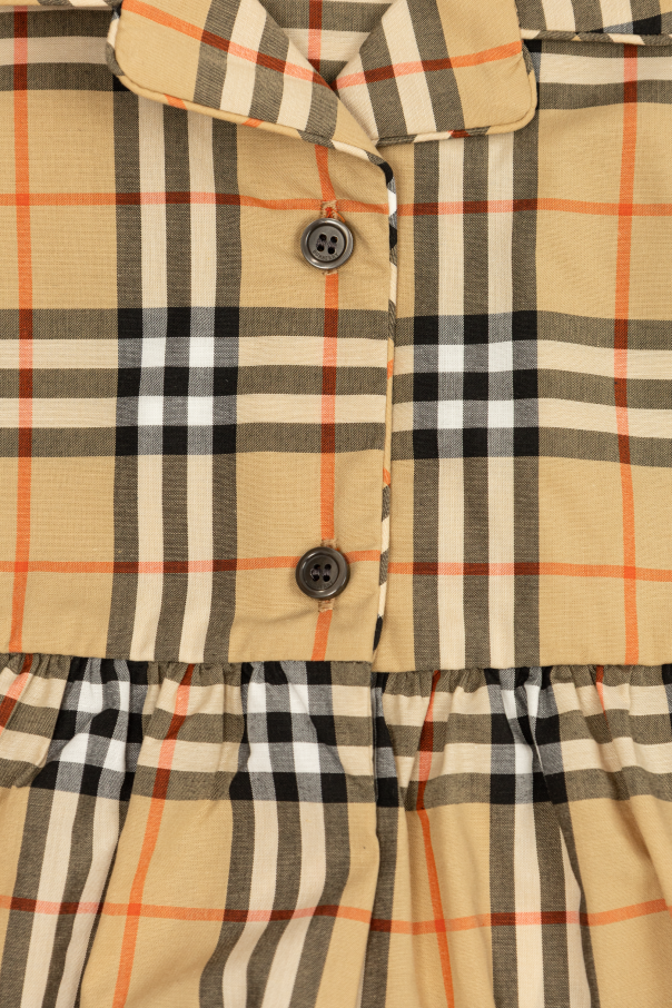 Burberry Kids Plaid pattern dress