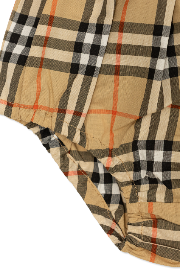 Burberry Kids Plaid pattern dress