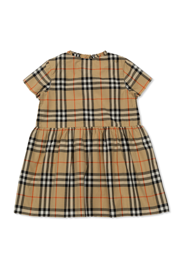 Burberry Kids Plaid Pattern Dress