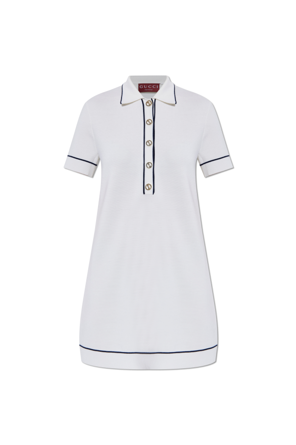 Wool dress with short sleeves od Gucci