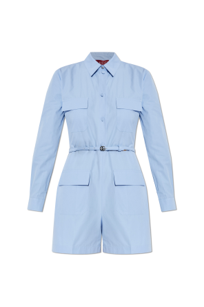 Cotton jumpsuit with pockets