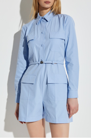 Gucci Cotton jumpsuit with pockets