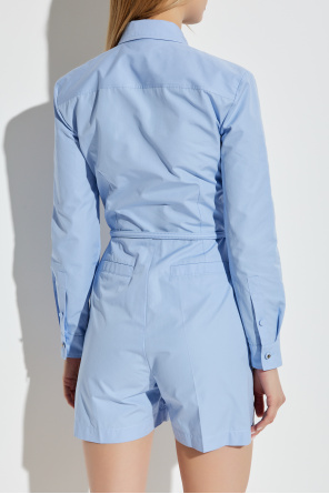 Gucci Cotton jumpsuit with pockets