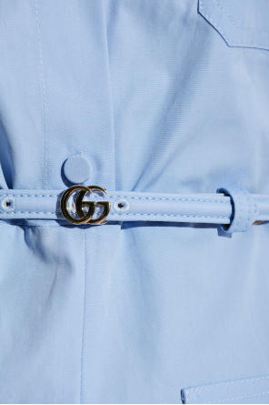 Gucci Cotton jumpsuit with pockets