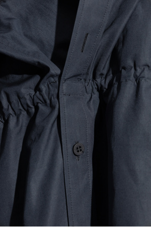 Balenciaga Cotton dress with draping