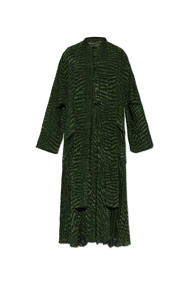 Pleated Dress with Animal Print, zdjęcie 1 Pleated Dress with Animal Print od Balenciaga