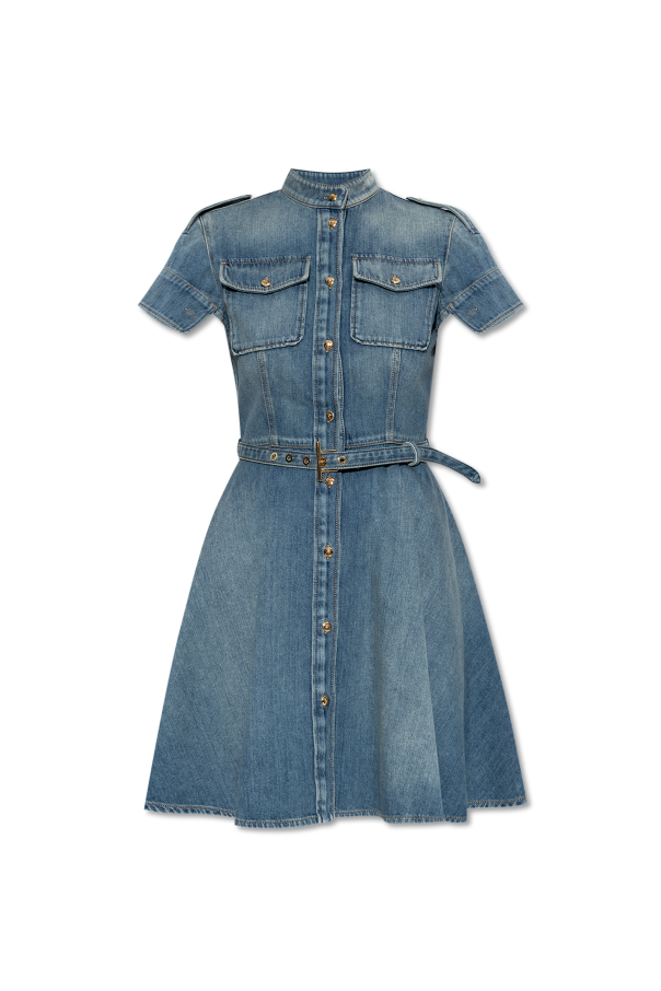 Denim dress od Alexander McQueen