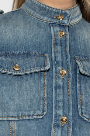 Alexander McQueen Jeanskleid