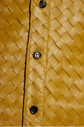 Bottega Veneta Sleeveless leather dress