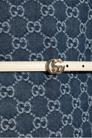 Gucci Denim dress with GG pattern